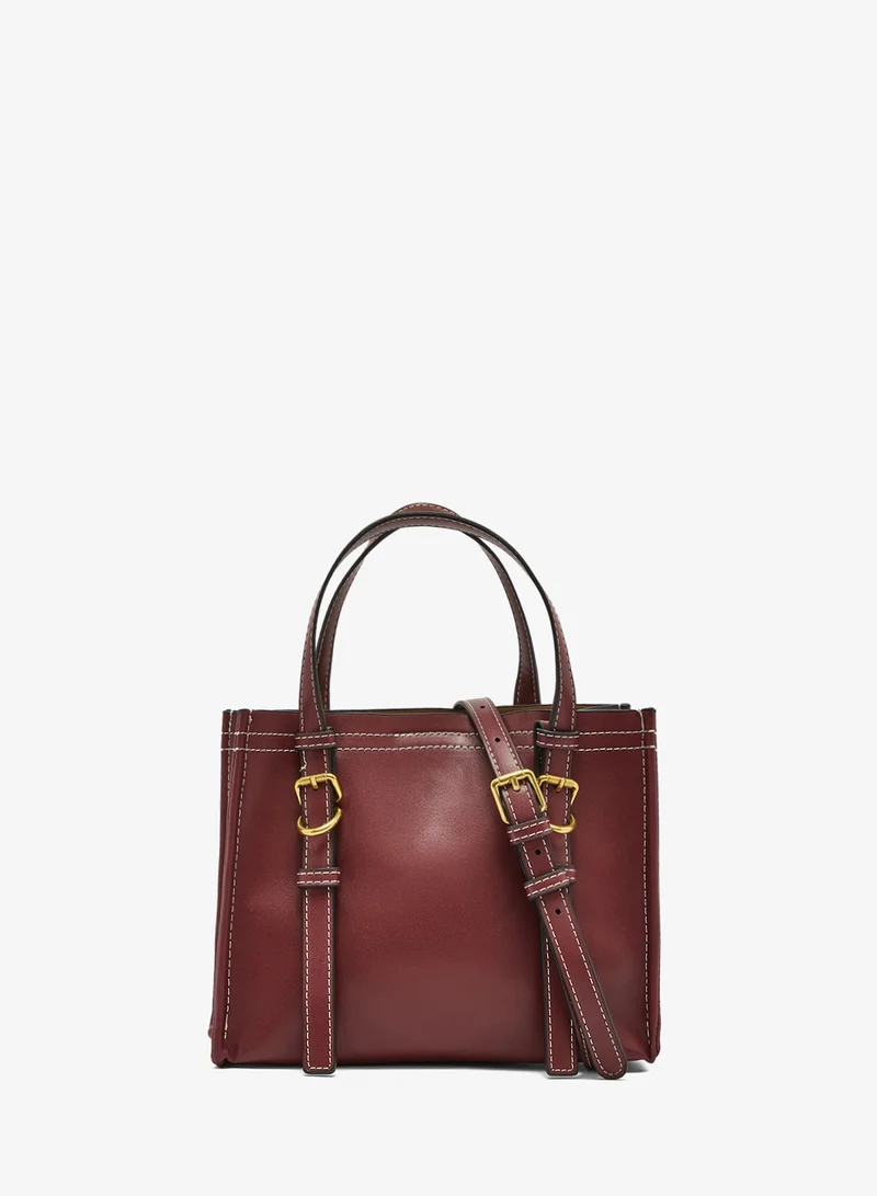 ELLA Metal Buckle Embellished Tote bag